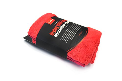 MaxShine Drying Microfiber Towel | 1000GSM Big Red